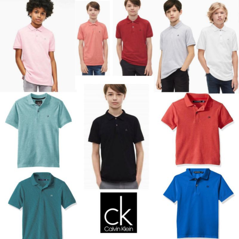 Kaos Anak Laki Laki | Calvin Klein |Branded |Murah