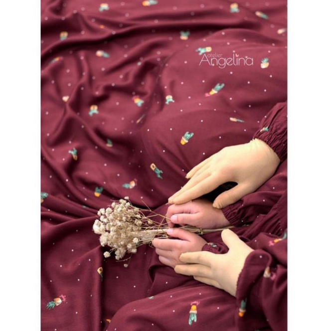 Preloved cactus maroon XL atelier angelina