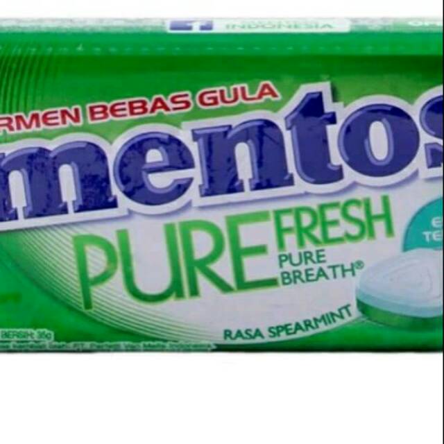 

Mentos pure fresh spearmint 35g