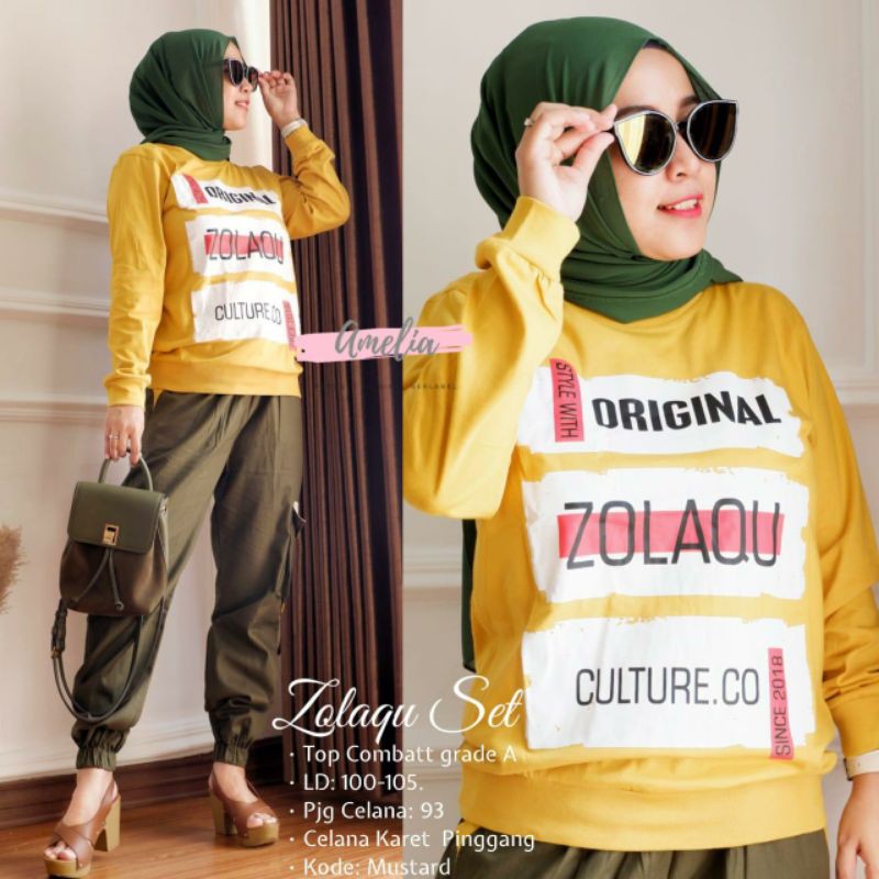 Setelan Wanita, Zolaqu set by Amelia