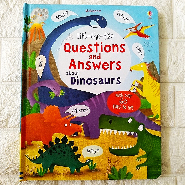 Jual Hardcover Usborne Lift The Flap Questions And Answers About ...