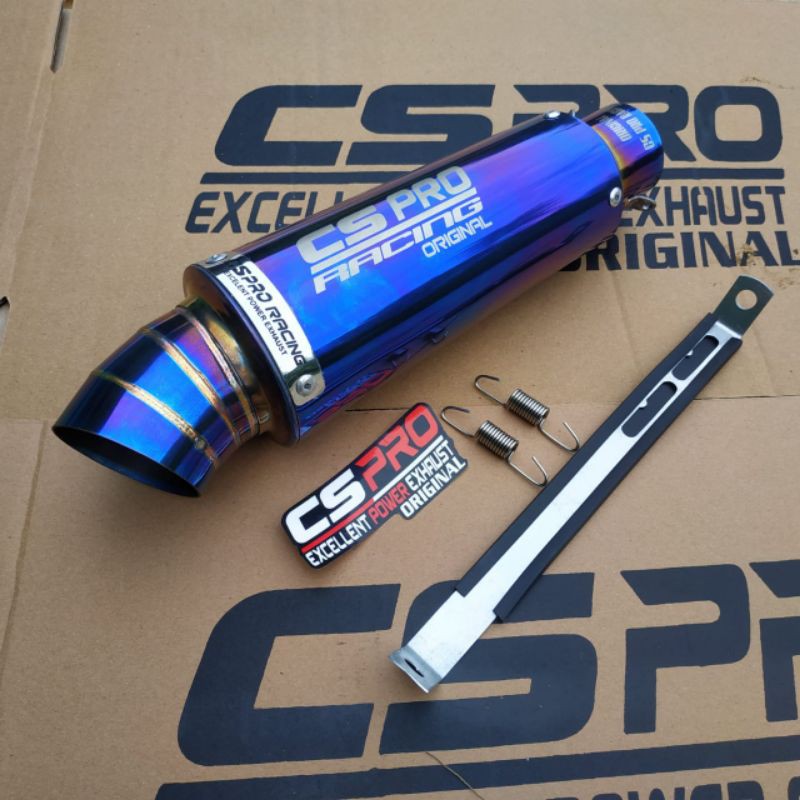 [ ORIGINAL ] SILINCER KNALPOT CS PRO RACING ORIGINAL KNALPOT CS PRO RACING ORIGINAL JRM DOS BEST3