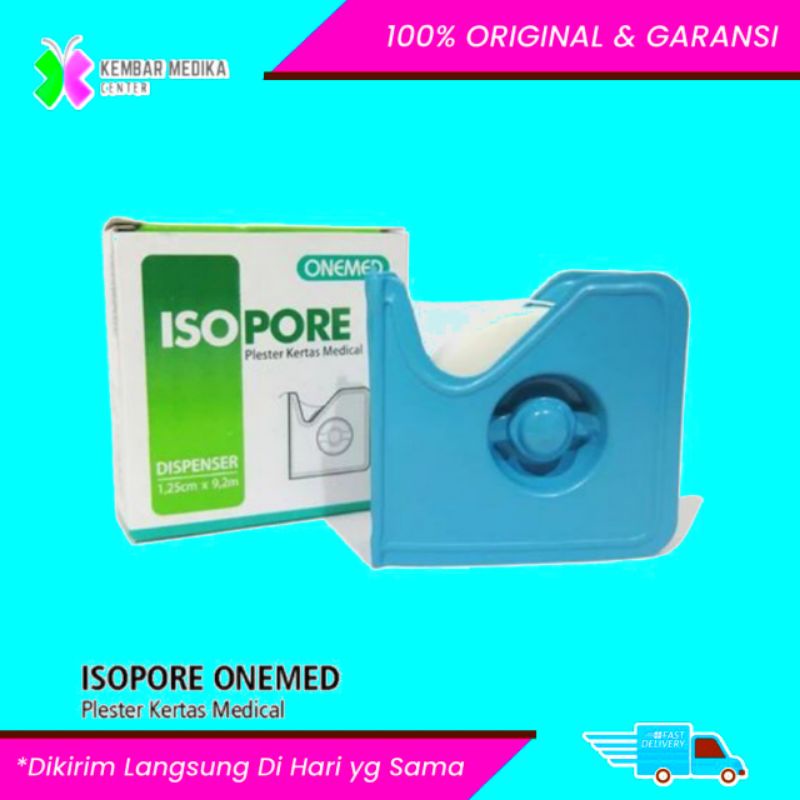 PLESTER KERTAS ISOPORE PEREKAT PADA PERBAN LUKA