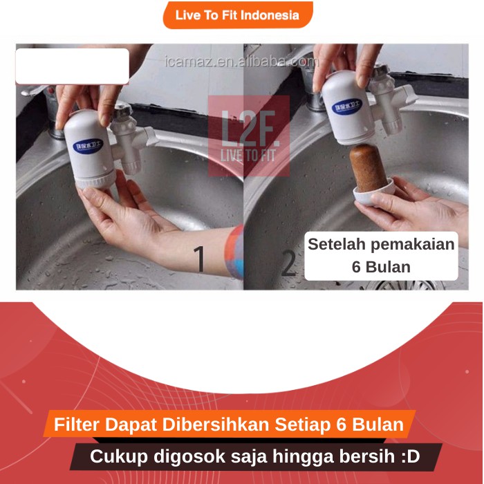 Water Purifier Penyaring Penyaringan Saringan Filter Air Kran Keran SWS Original GRATIS ONGKIR COD