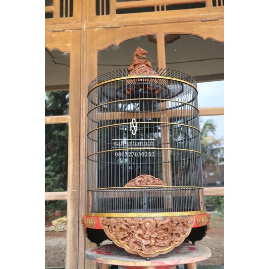 sangkar murai motof 9naga sangkar ukir motif 9naga sangkar ukir