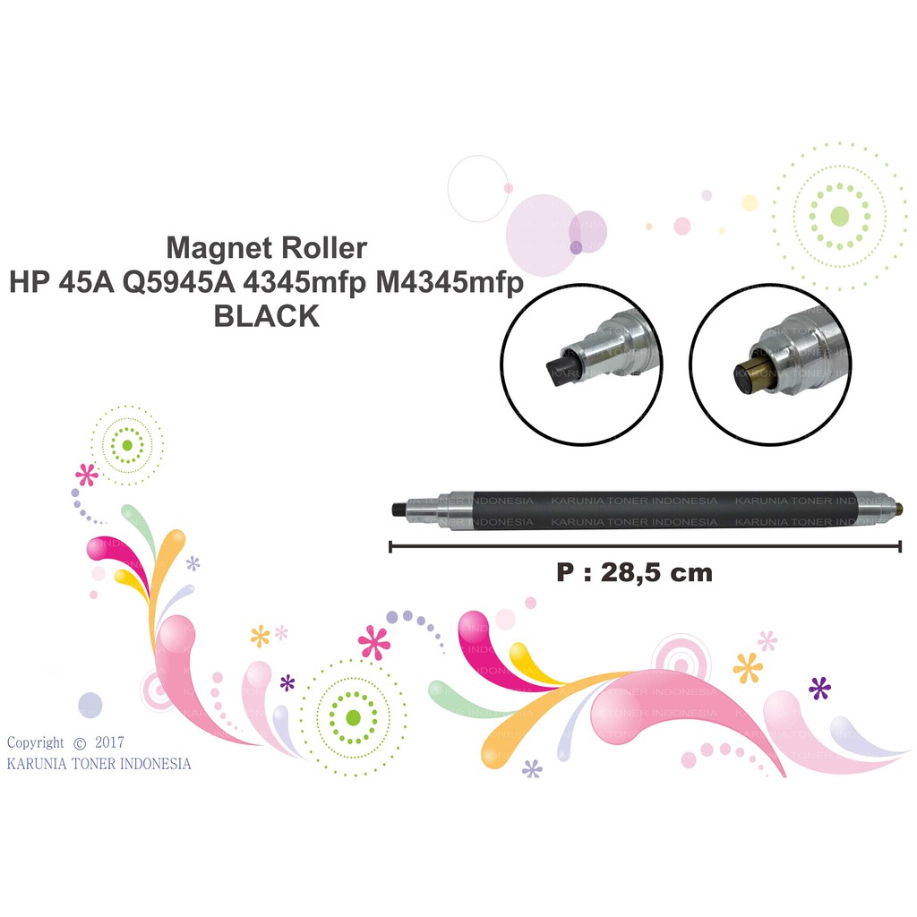 Magnet Roller HP 45A Q5945A 4345mfp M4345mfp