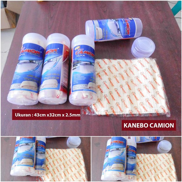 Kanebo Lap Microfiber Kain Kanebo Mobil Dan Motor Kemasan Tabung - CHAMOIS CAMION MAX STANDAR