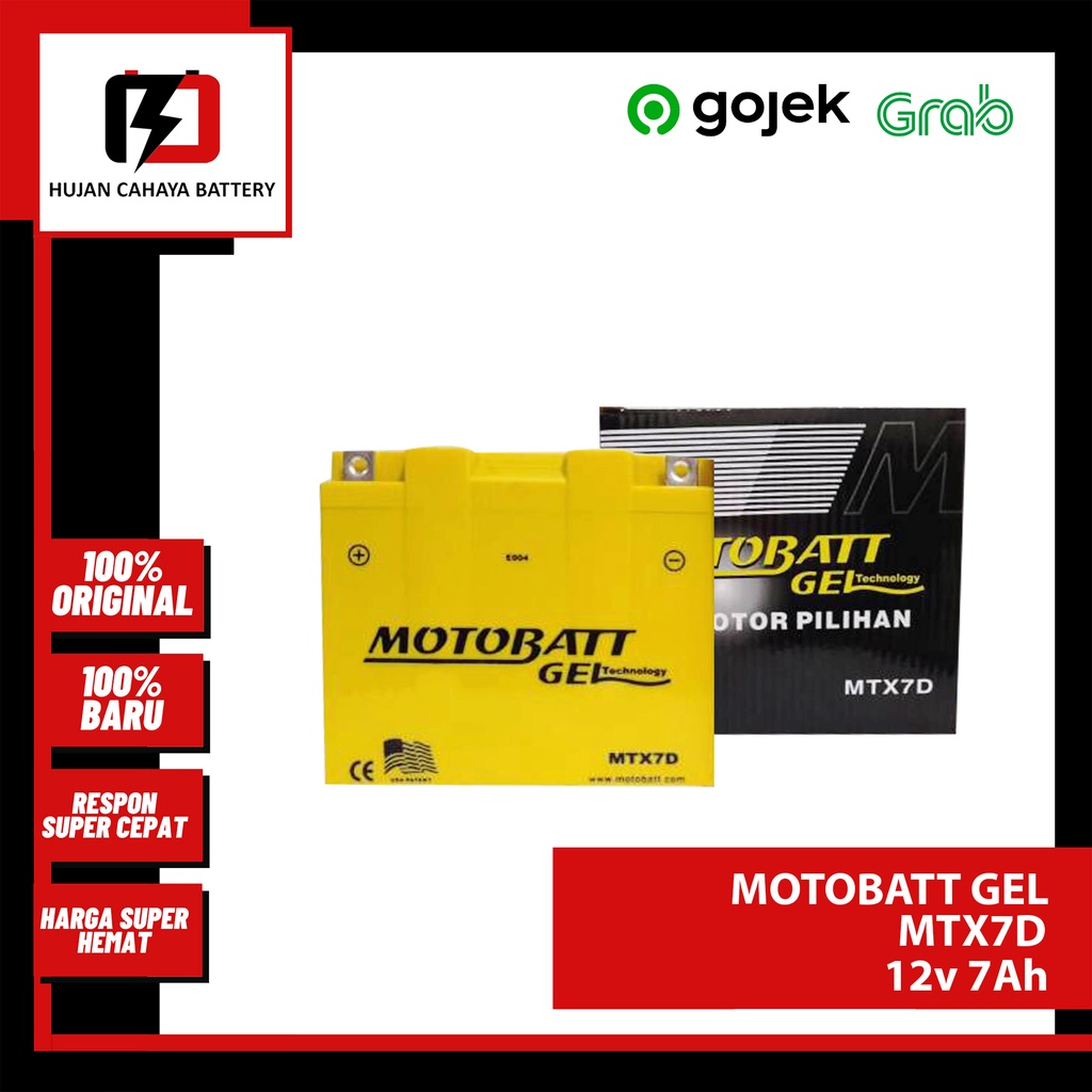 Aki MOTOR MOTOBATT MTX-7D (YB7B-B-BA) / MTX-7D (YB7B-B-BA) / MTX-7D (YB7B-B-BA) - Aki HERCULES 2003