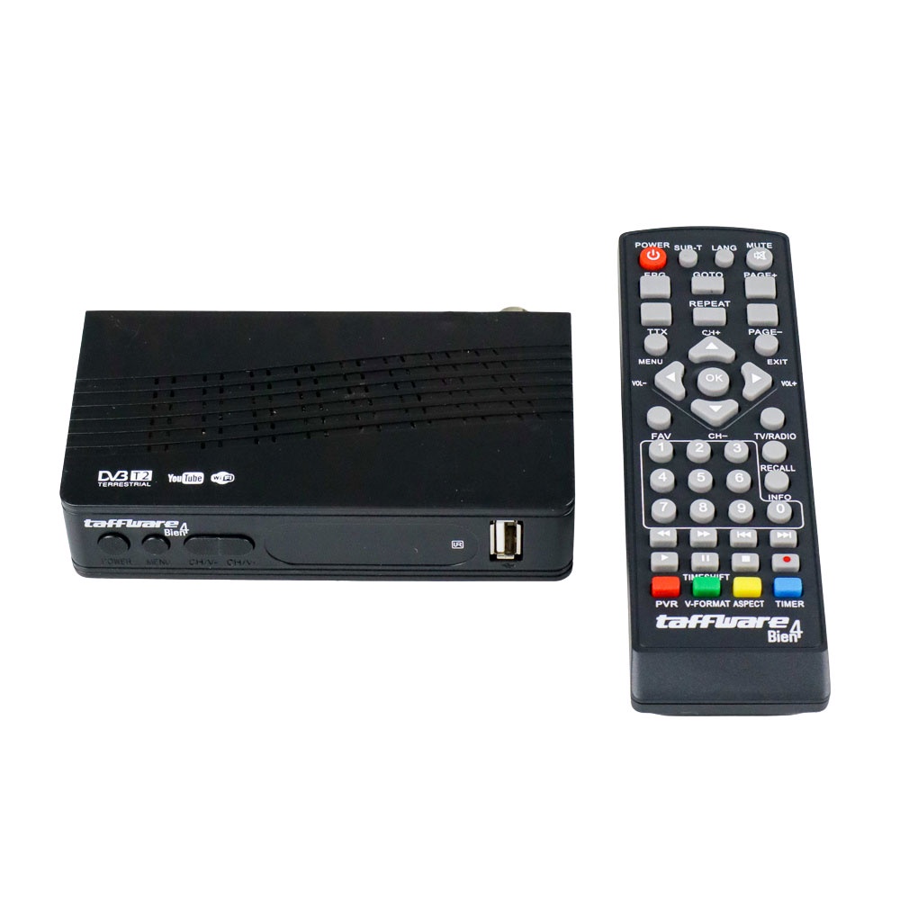 Paket Lengkap Satelite TV Digital Tuner Box Receiver H.264 1080P Bien4