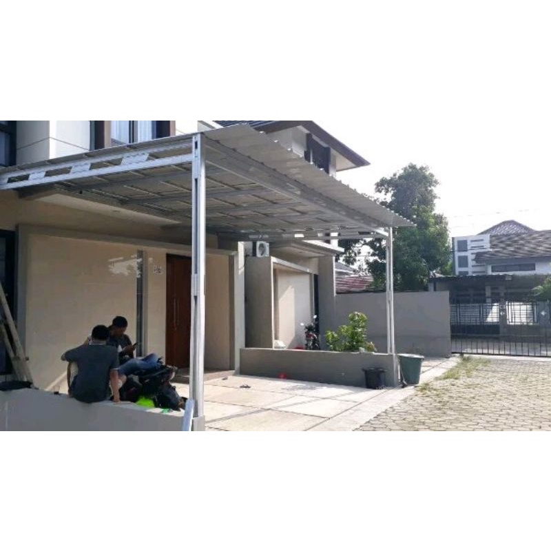 KANOPI BAJA RINGAN / KANOPI ATAP SPANDEK