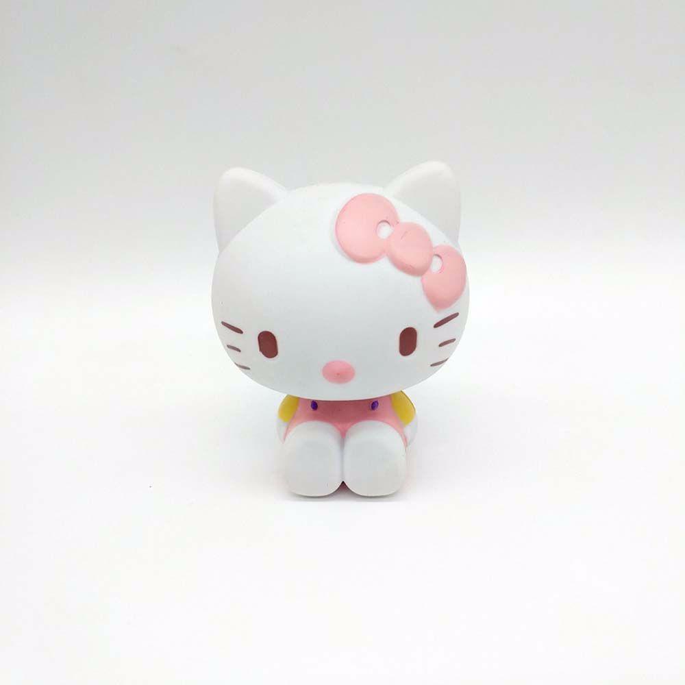 Agustin My Melody Lucu PVC Dekorasi Desktop KT Mainan Ornamen Rumah Model Anime Figure Toys