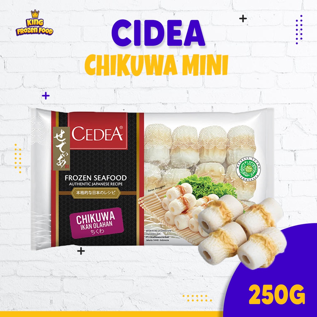 Cedea Chikuwa Mini Tray Kemasan 250 Gram 1KG