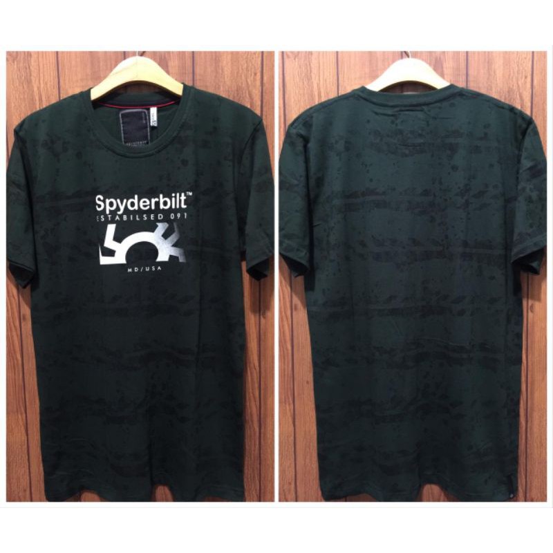  Kaos  Distro  Original SpyderBilt Bahan  Cotton Bagus Premium  