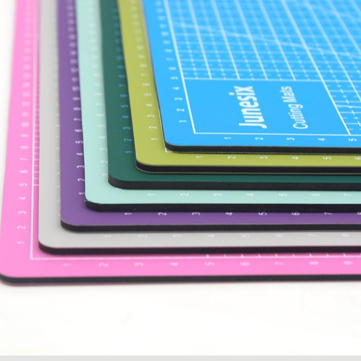 

Miliki - A3/A4 PVC Cutting Mat Cutting Pad Board Double-sided DIY Tool Cutting Board-Papan ..
