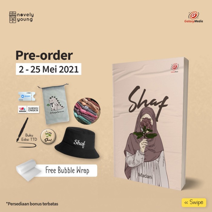 

MUST HAVE!! NOVEL SHAF - IMA MADANI TERMURAH