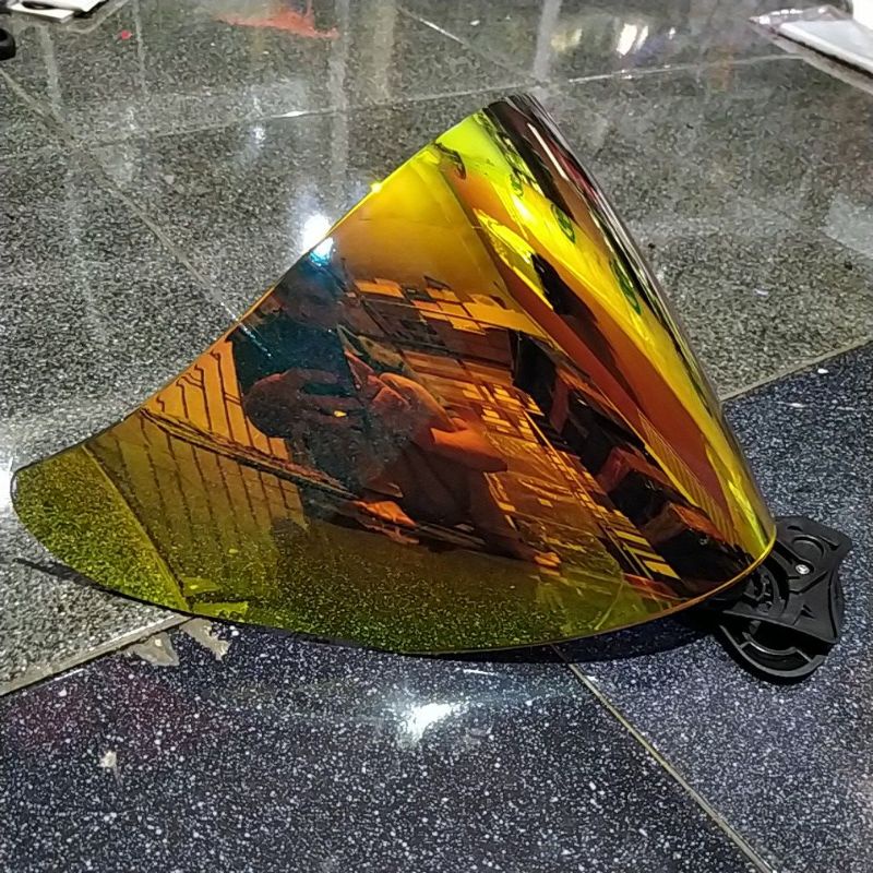 visor helm njs kairoz visor njs kairoz kaca helm njs kairoz-Iridium red venom