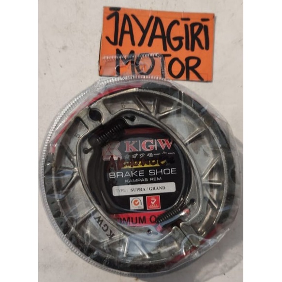 Kampas Rem Supra Grand Prima Karisma GL 100 Astrea Tromol Belakang SuperCub C70 CG 110 Win Star D X 