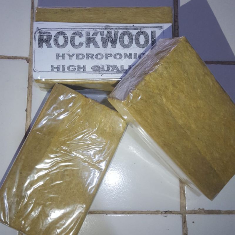 Rockwool Cultilene 1/4 Slab (25x15x7,5CM) Media Tanam Hidroponik