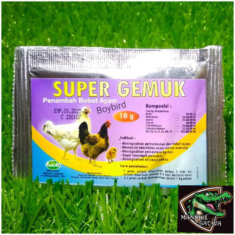 SUPER GEMUK AYAM 100gr