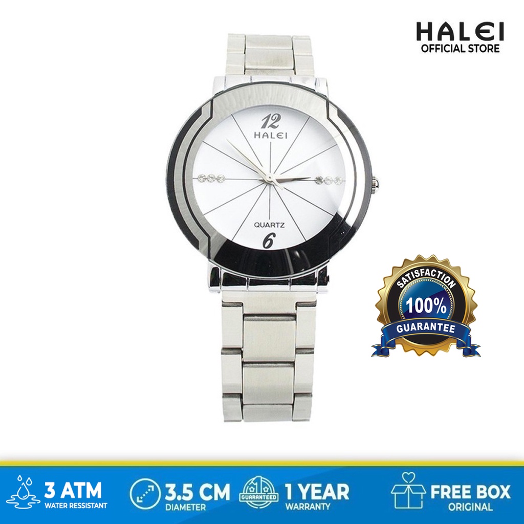 Original Halei watch Official Ori tahan Air bisa WUDHU Terbaru jam tangan Garansi original halei 457