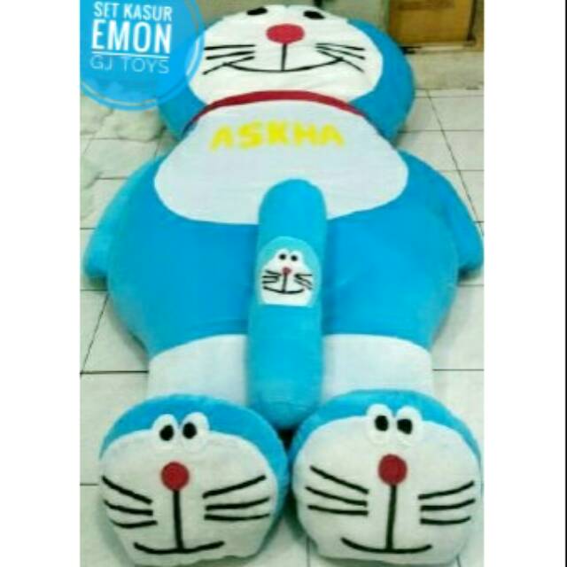 Set kasur doraemon