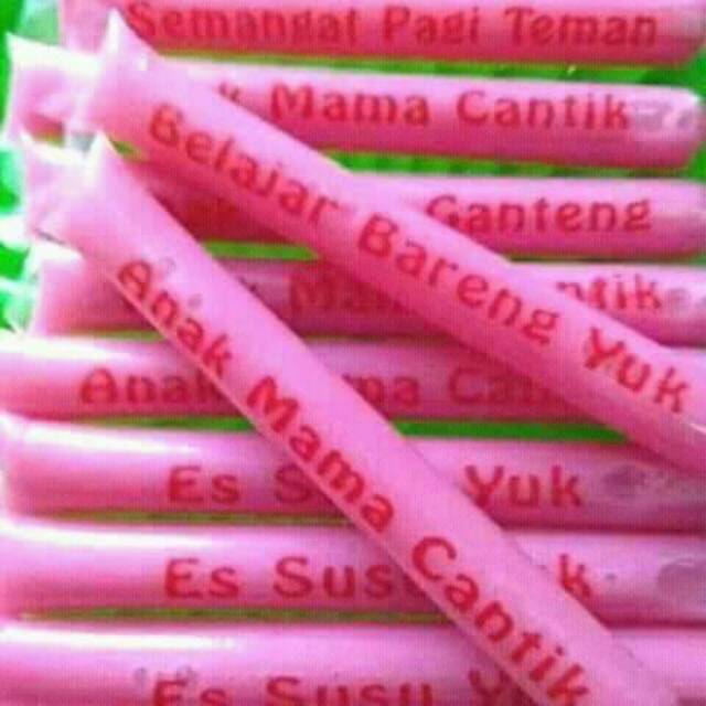 

Plastik Spidol sablon Unik 3 x 23 Merah
