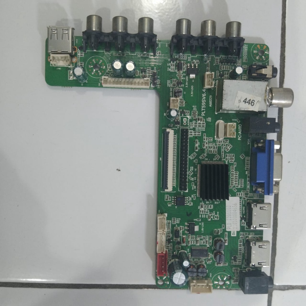 MB PLD 22D110J MAIN BOARD POLYTRON 22D110J