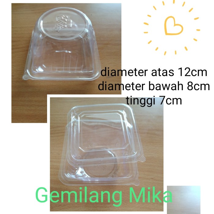 Mika salad 500ml/mika es milo kepal/mika puding isi 5 pcs