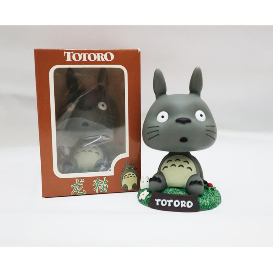 Pajangan Dashboard Mobil Bobble Head Kepala Goyang Totoro