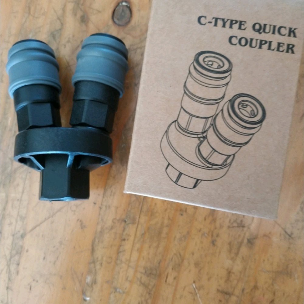 coupler cabang 2 nepler sambungan selang kompresor sf 20