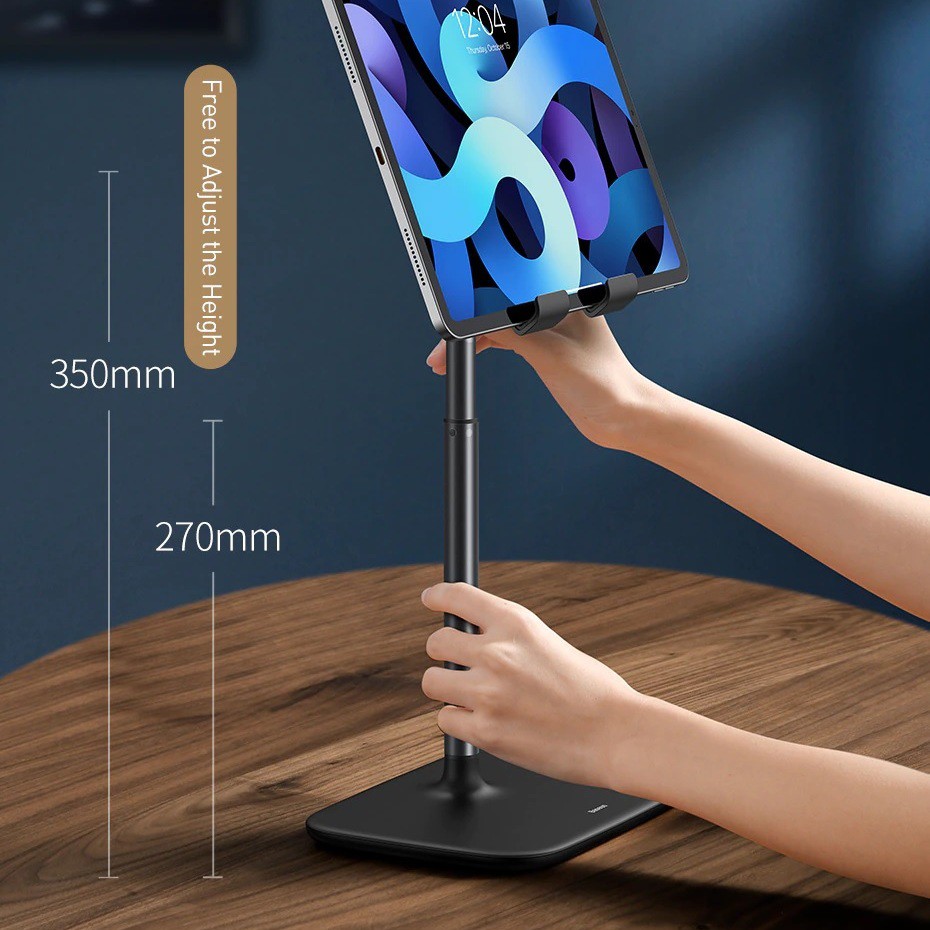 BASEUS ORIGINAL Indoorsy Youth Desktop Bracket Tablet Phone Holder Stand HP Tab Ipad Meja Dudukan