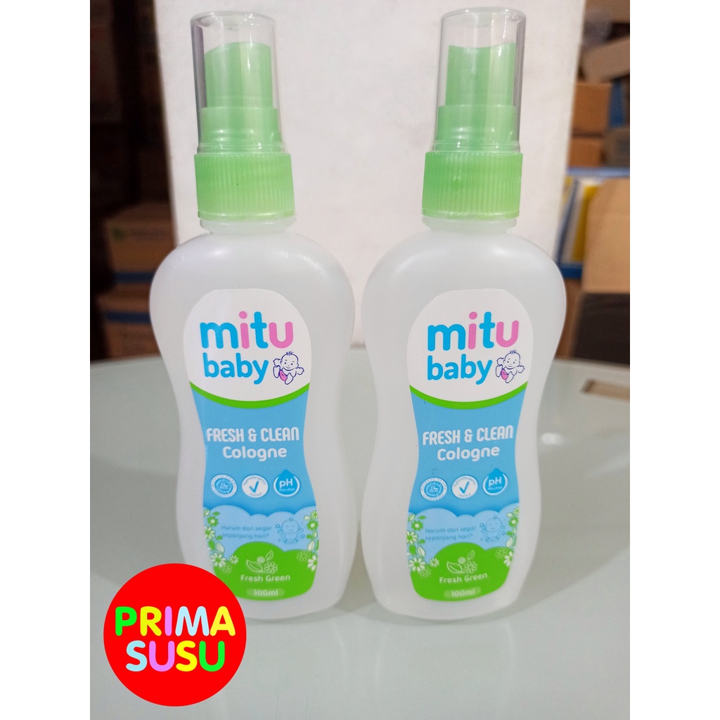 Mitu Baby Fresh &amp; Clean Cologne Fresh Green 100 ML