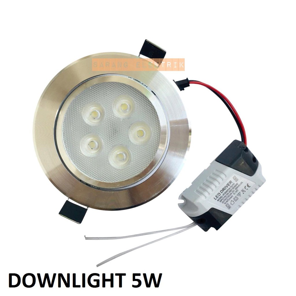 Seinz Lampu Downlight Plafon 5W 5Mata