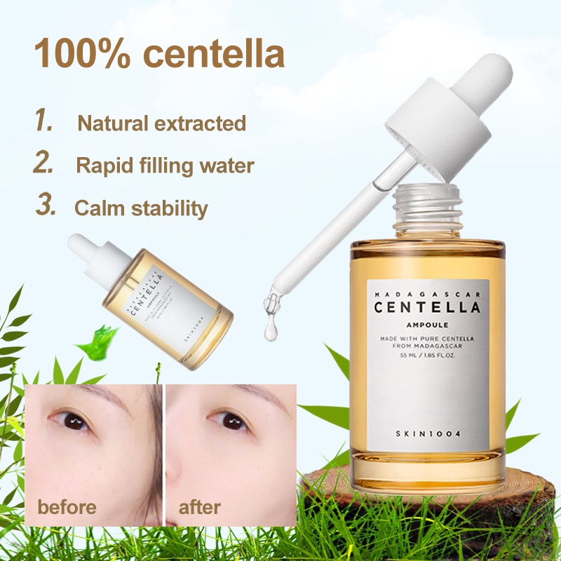 Original 100ml SKIN1004 Madagascar Centella Ampoule Untuk Kulit Sensitif Entella Asiatica Calming Soothing