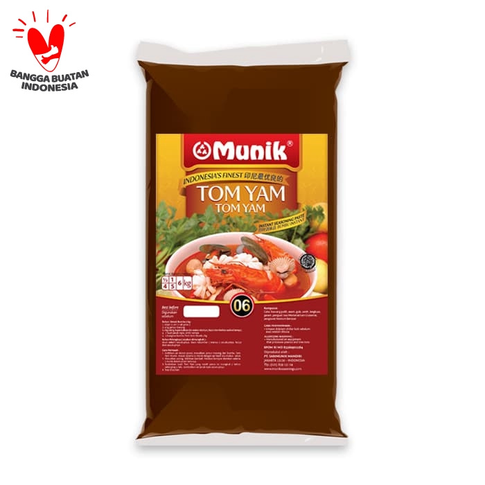 

Ready - Bumbu Munik Tom Yam - 1000Gr