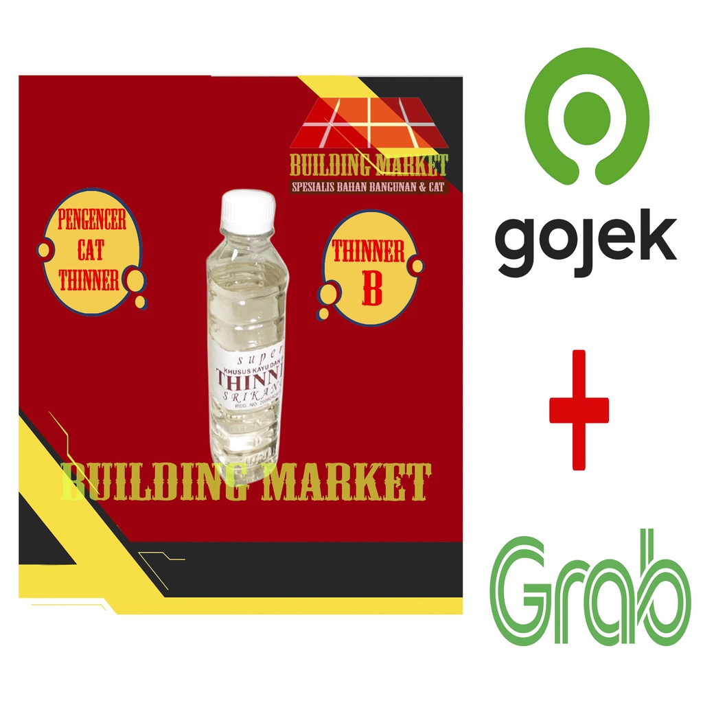 PENGENCER CAT BESI DAN KAYU TINER THINER THINNER B 250 ML
