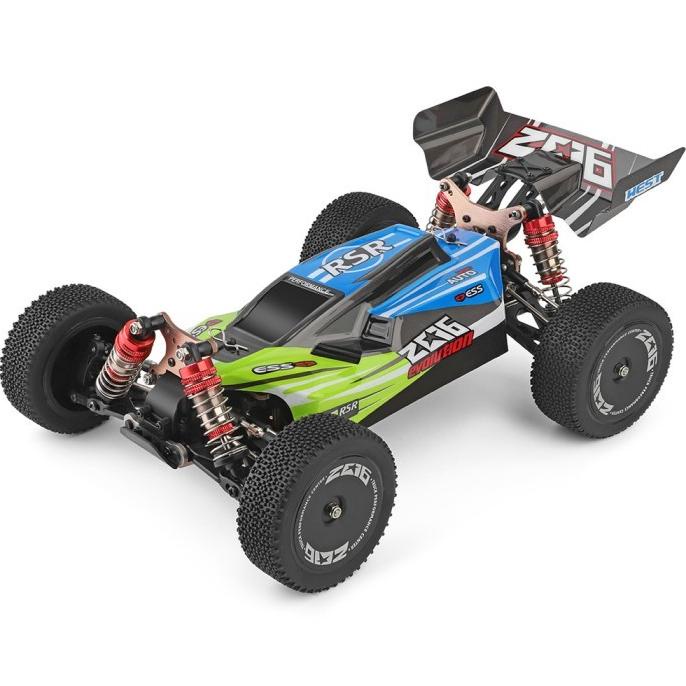 WL Toys 144001 RC Car HSP Buggy 4WD 1/14 60km/h Metal Chassis RTR