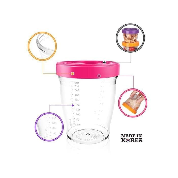 Baby Beyond Tritan Airtight Container Set 180ml