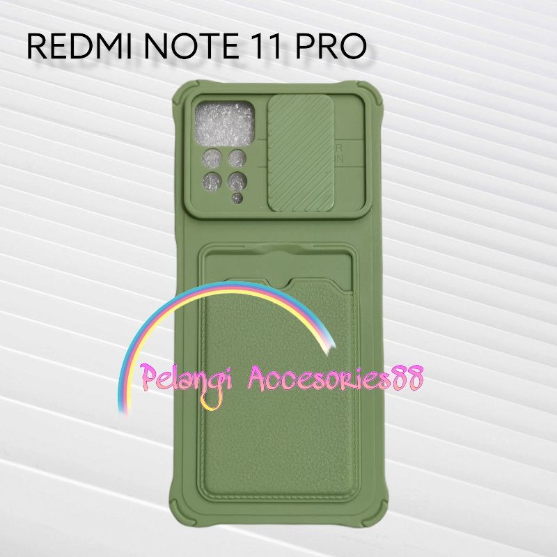 CASE REDMI NOTE 11 PRO SOFTCASE SLEDING WARNA WARNI