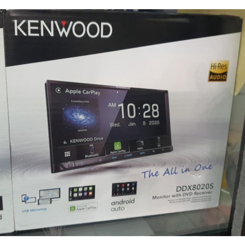 GARANSI RESMI 1 TAHUN HEAD UNIT KENWOOD DDX 8020 S