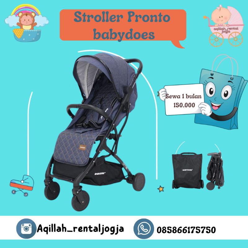 stroller Pronto babydoes sewa jogja