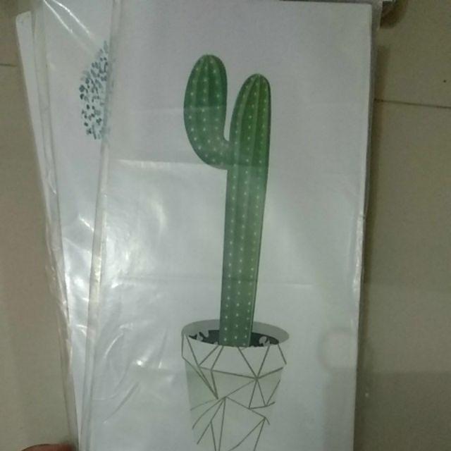 Poster Kayu Vitage Hiasan Dinding Tanaman Bunga Abstrak Dekorasi Rumah Cafe Kantor