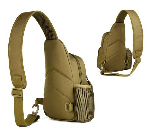 Tas Slempang Army / Slempang Sport Cowo Pria Army Import D5SM9