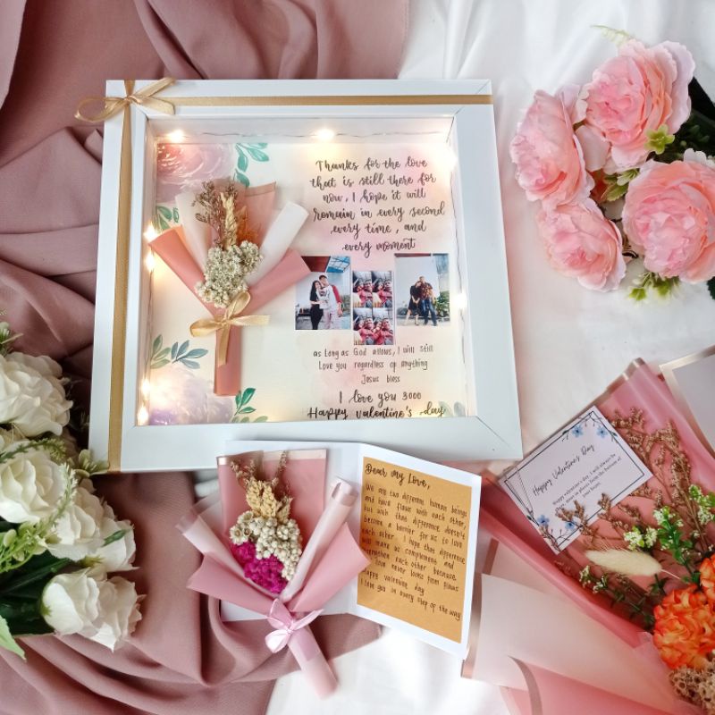 Kado Wisuda | Kado | 3D Frame + LED