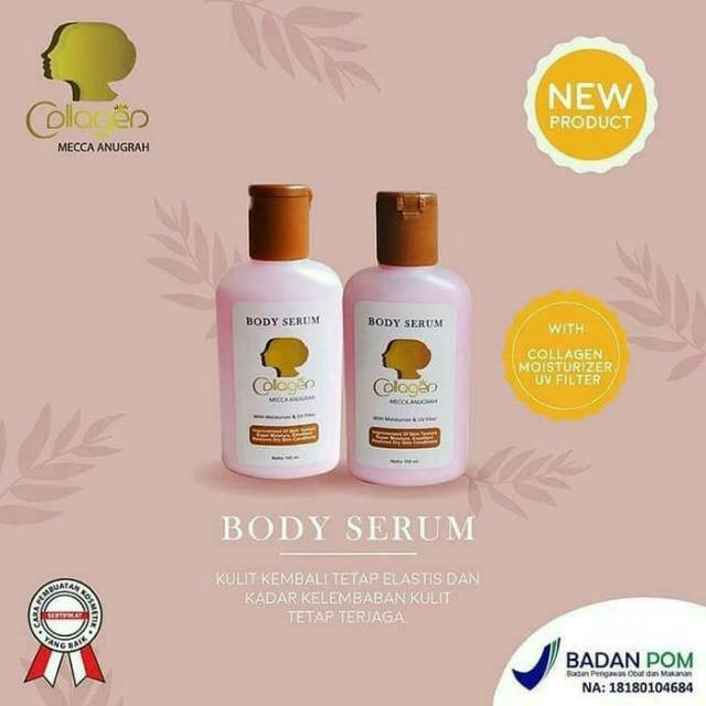 BODY SERUM COLLAGEN MECCA ANUGRAH - BODY SERUM MECCA