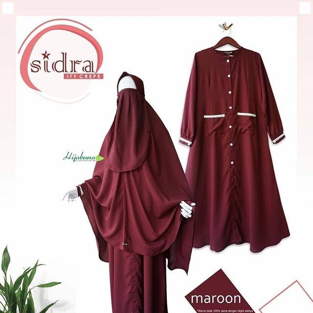 Sidra Gamis stelan by Hijabuna