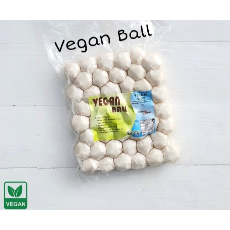

Vegan Ball / baso putih / baso ikan vegetarian