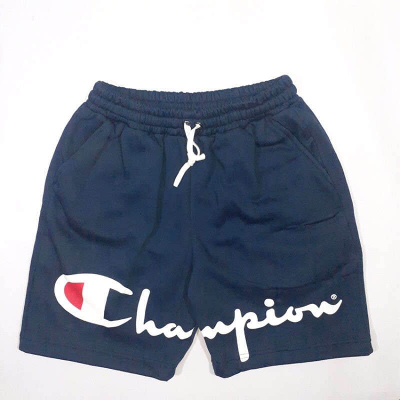short pants champion navy || celana pendek pria bestseller