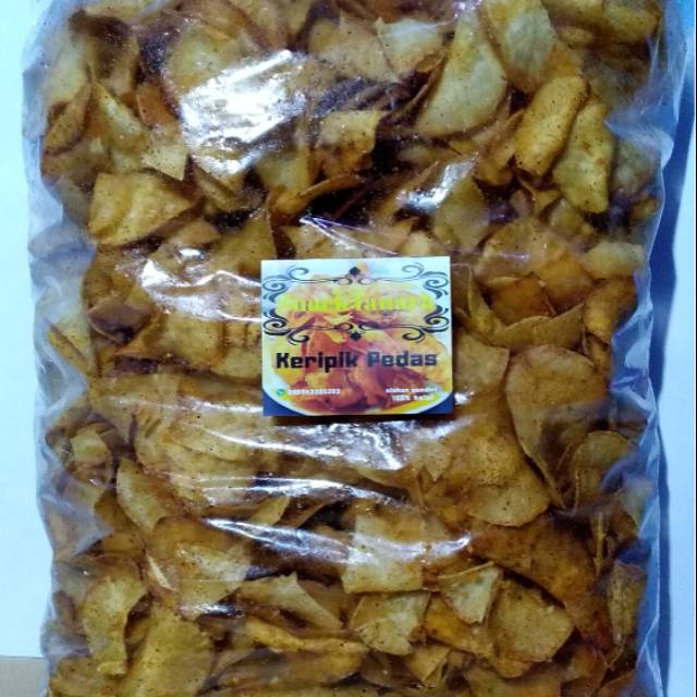 

SNACK FANARA - 1KG Keripik singkong Pedas -