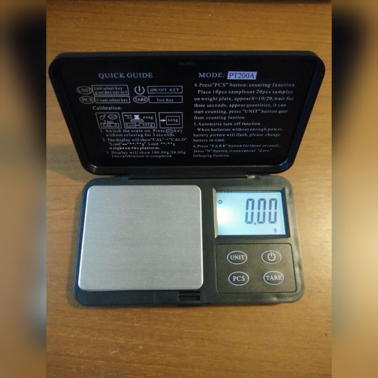 Timbangan Emas Digital Pocket PT200A 0.01g